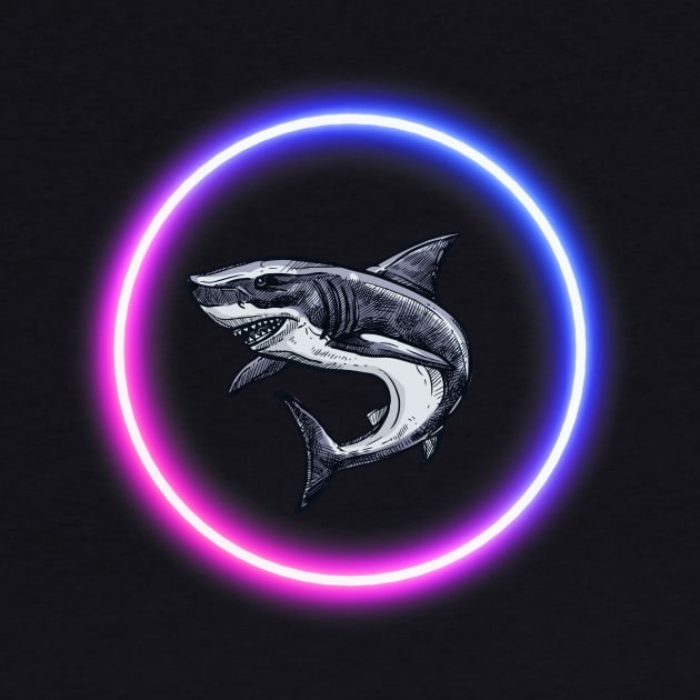 Neo Shark Art by NICHE&NICHE